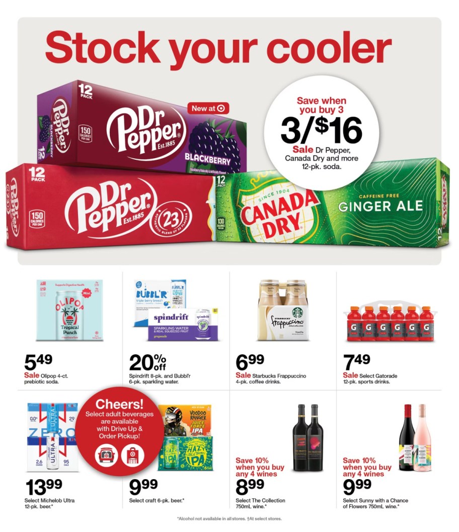 page from Target ad