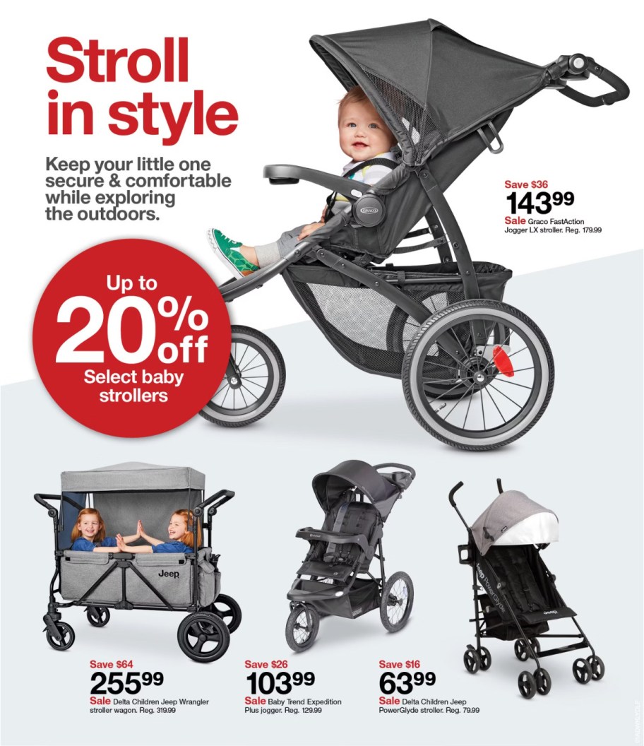 page from Target ad