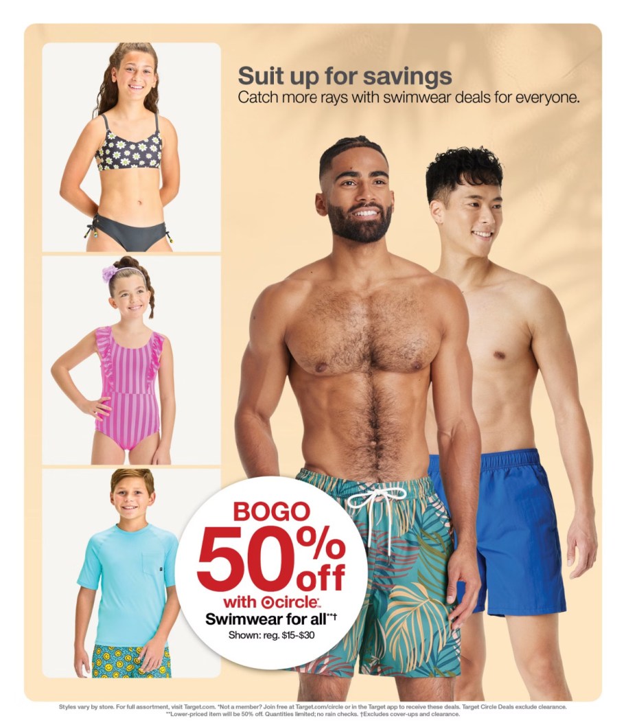 page from Target ad