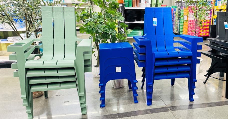 Stackable Adirondack Chairs Only $20 at Target