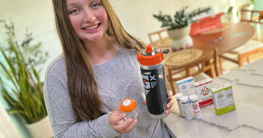 Gatorade Custom Gx Bottle AND 4 Flavor Pods from $8.79 Shipped (Regularly $30+)