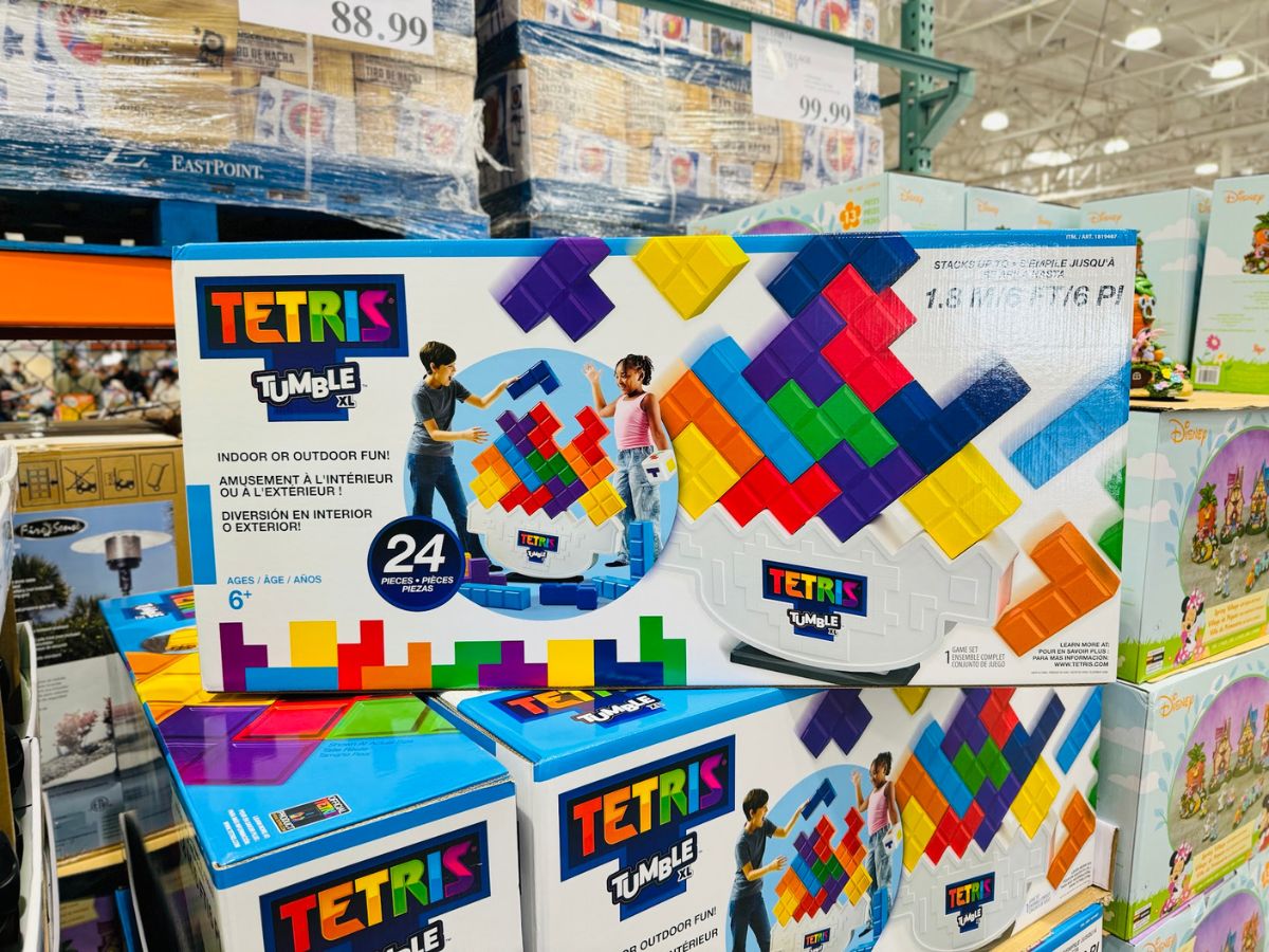 FUN! Tetris XL Tumble Game at Costco!