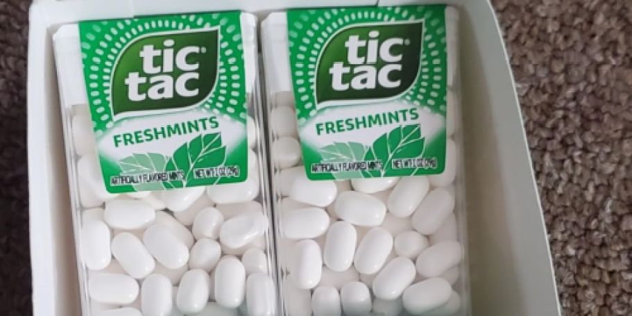 Tic Tac Freshmint Mints 12-Pack Just $9.55 Shipped on Amazon (Only 80¢ Each)