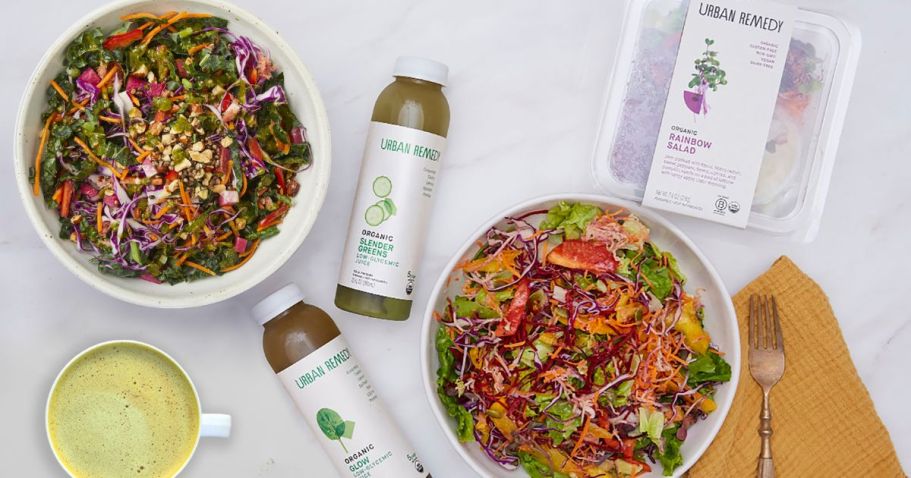 $10 off $25 Urban Remedy Coupon | Save on Cold-Pressed Juices, Snacks, & More!