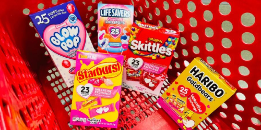 Target Has Huge Valentine’s Day Classroom Treat Boxes for Under $5!