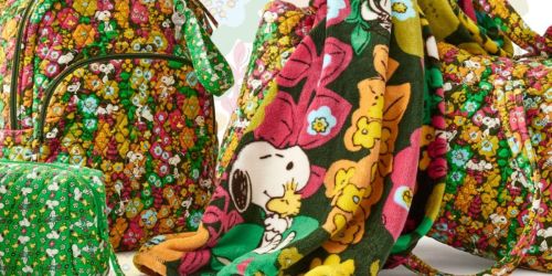 Up to 80% Off Vera Bradley Outlet (+ Adorable NEW Snoopy Collection)