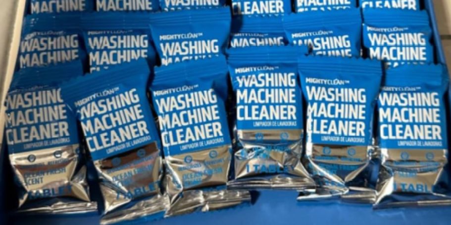 Washing Machine Cleaner 1-Year Supply Only $4.99 Shipped for Prime Members (Reg. $17)