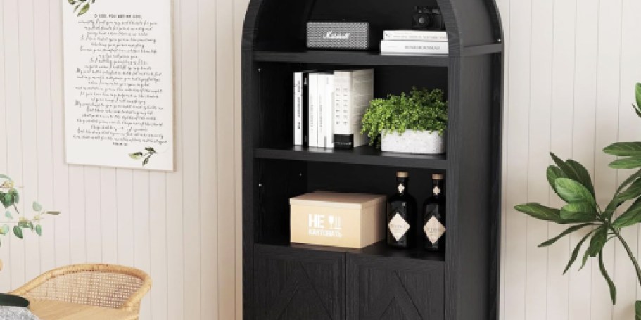 Up to 80% Off Wayfair Furniture + Free Shipping | Arched Cabinet Just $164.69 Shipped!