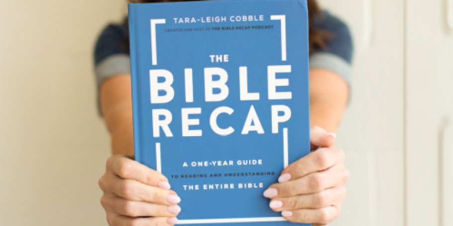 50% OFF The Bible Recap Hardcover Book on Amazon (Adult AND Kids Versions Both on Sale!)