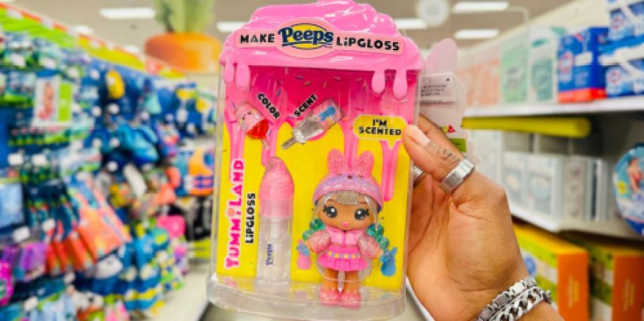 YummiLand Peeps Lip Gloss Set Only $9.99 at Target | Includes Scented Doll!