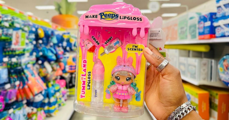 YummiLand Peeps Lip Gloss Set Only $9.99 at Target | Includes Scented Doll!