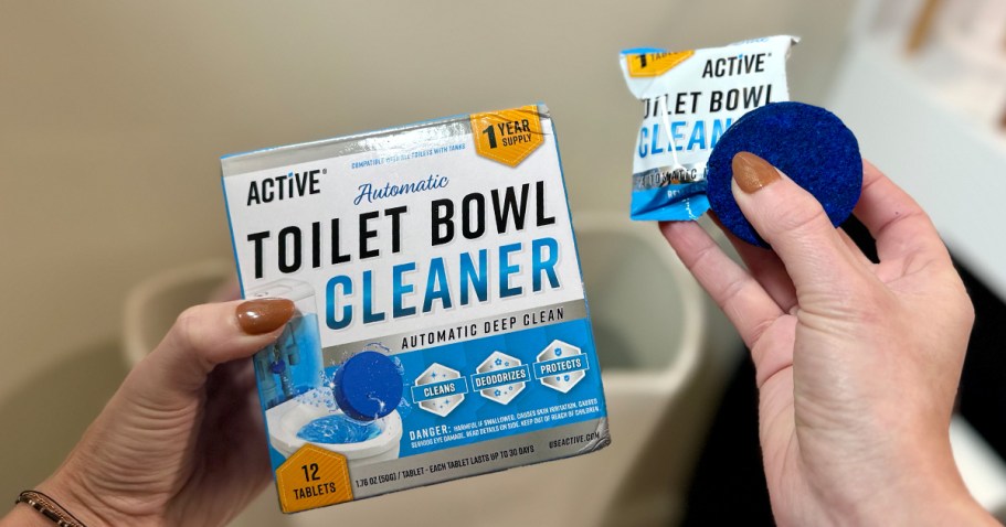 Active Toilet Bowl Cleaner One-Year Supply Just $10 Shipped on Amazon