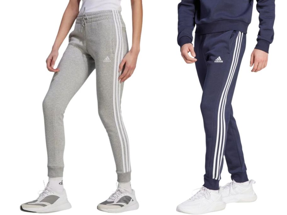 2 people wearing adidas Joggers