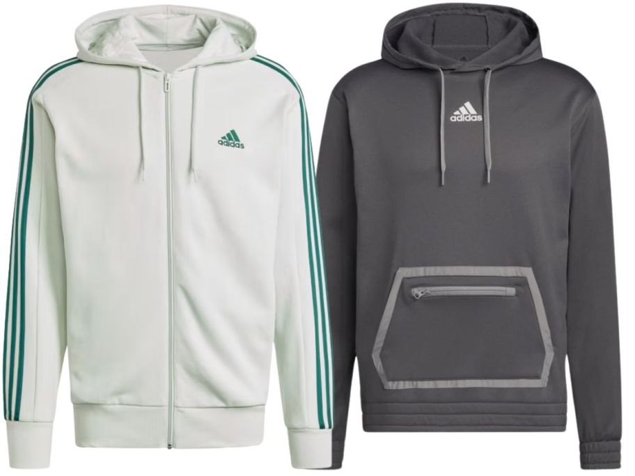 2 adidas Sweatshirts