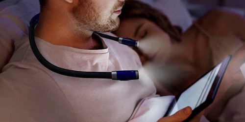 Rechargeable Neck Reading Light Only $11 on Amazon (Reg. $19)