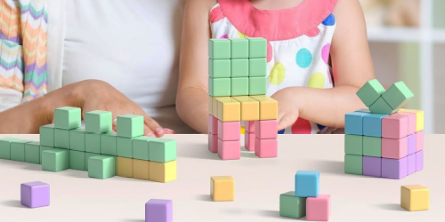 Magnetic Building Block Set Just $9.99 Shipped for Prime Members (Regularly $25)