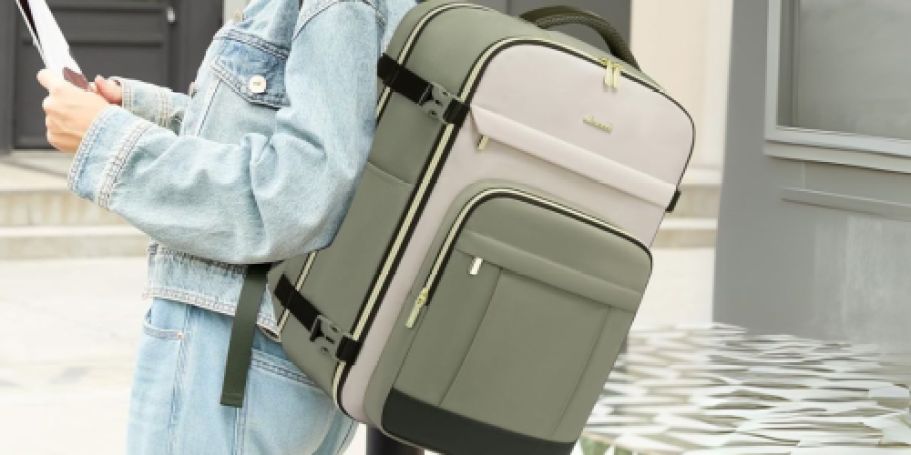 Travel Backpack w/ Storage Cubes ONLY $28.49 Shipped on Amazon
