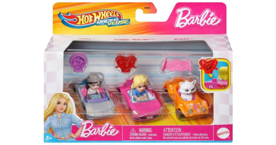 barbie racerverse cars set