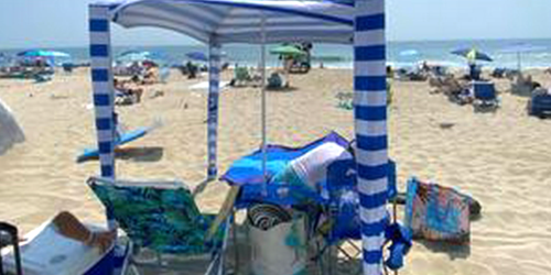 Beach Umbrella Canopy Only $49.86 Shipped on Walmart.online (Includes a Built-In Tray!)