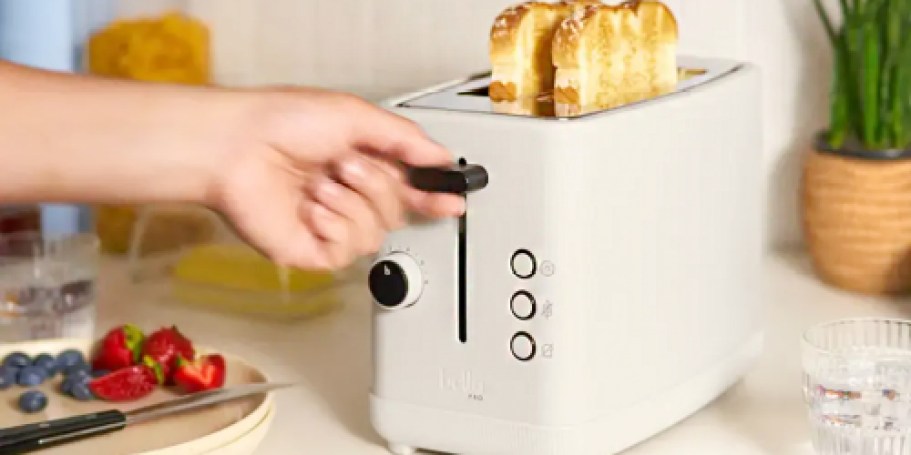 Bella Toaster Only $19.99 Shipped (Reg. $50) | Gluten Free & Bagel Settings!