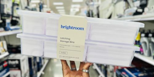 Brightroom Storage Containers from $1.60 at Target – Just in Time for Spring Cleaning