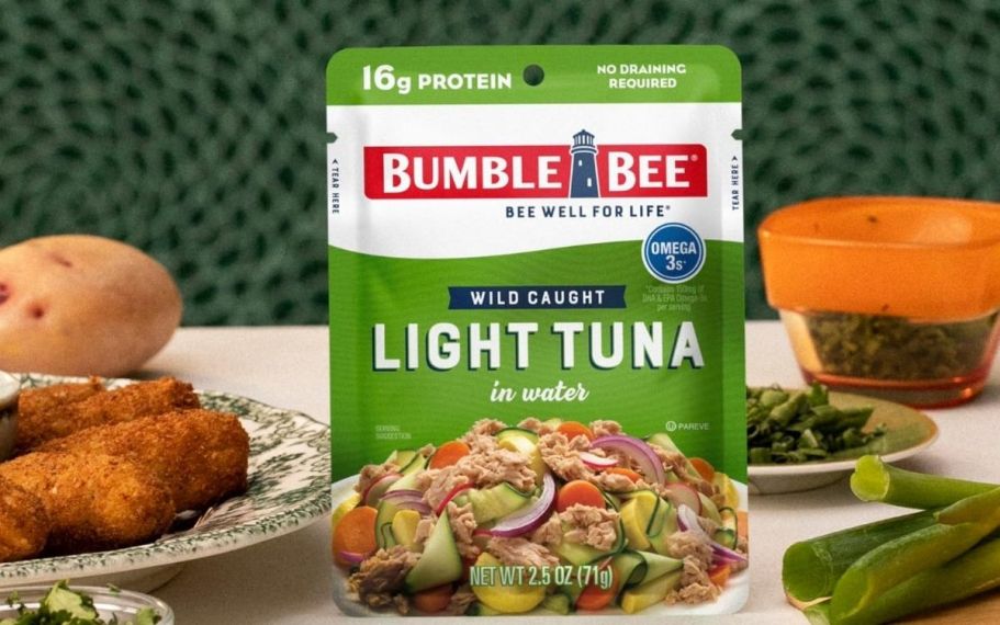 Bumble Bee Tuna Pouches 12-Pack $9 Shipped on Amazon (Only 75¢ Each)