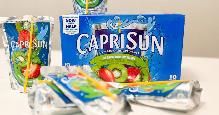 Capri Sun Juice Pouches 10-Count Box Only $2.44 Shipped on Amazon