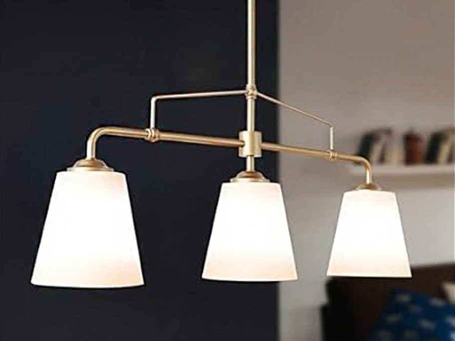 three light hanging fixtures 