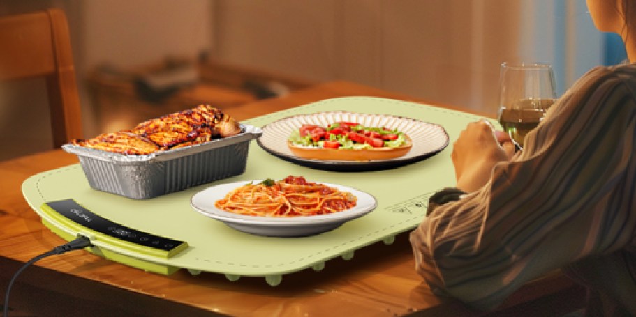 Electric Warming Tray Only $24.59 Shipped on Amazon (Keeps Food Hot for 6 Hours)