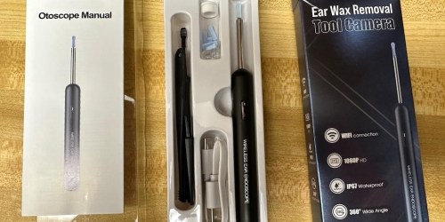 Lighted Ear Wax Removal Kit w/ Camera Only $7.99 on Amazon (Regularly $22)