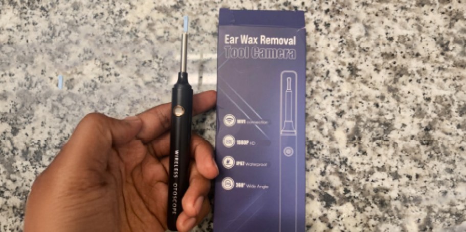 Lighted Ear Wax Removal Kit w/ Camera Only $7.99 on Amazon (Regularly $22)