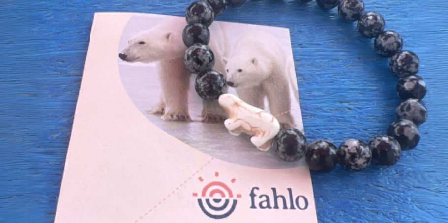 FREE Fahlo Polar Bear Tracking Bracelet w/ Purchase ($17 Value) | Easter Gift Idea