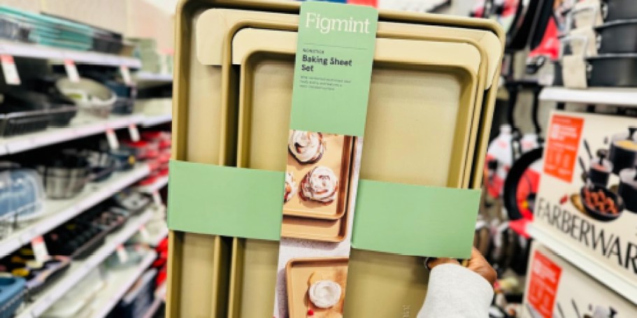 Figmint 3-Piece Nonstick Baking Sheet Set Just $15 on Target.online