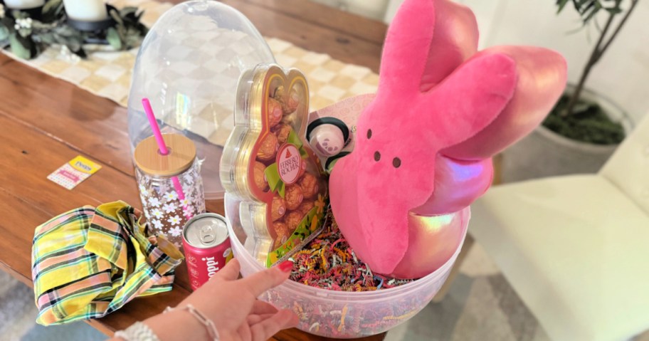 fillable walmart jumbo easter egg basket