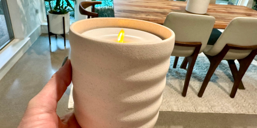 Flameless Candle Diffuser w/ Essential Oil Just $25.49 Shipped on Amazon (Collin Tested on Insta Stories!)