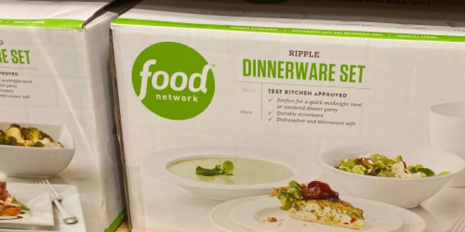 Food Network Dinnerware 4-Piece Sets from $5 on Kohls.online (Regularly $33)