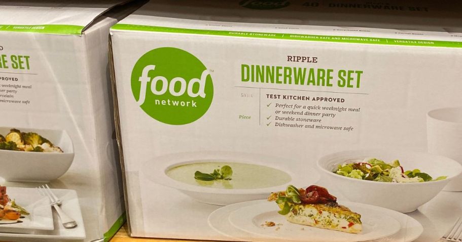 Food Network Dinnerware 4-Piece Sets from $5 on Kohls.online (Regularly $33)