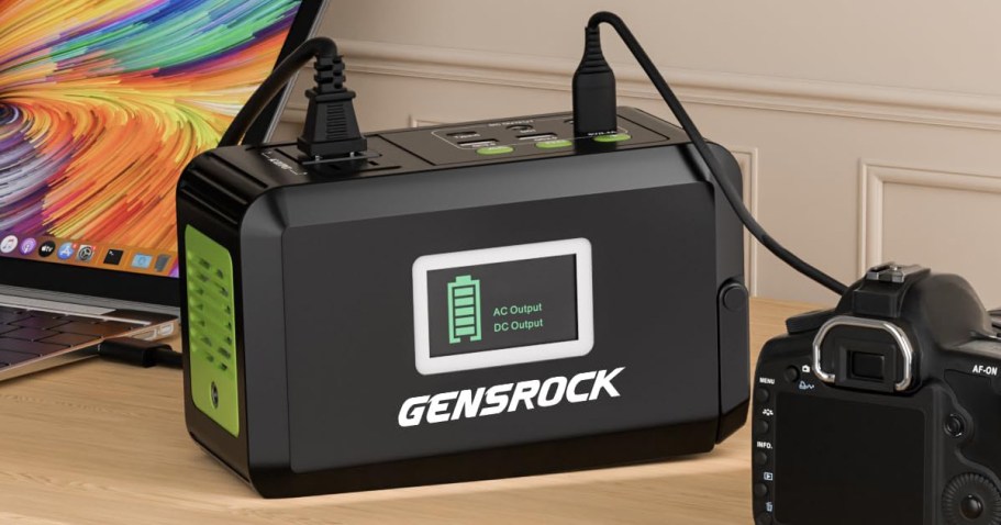 Portable Power Station Only $34.99 Shipped on Amazon (Reg. $90) | Handy for Power Outages!