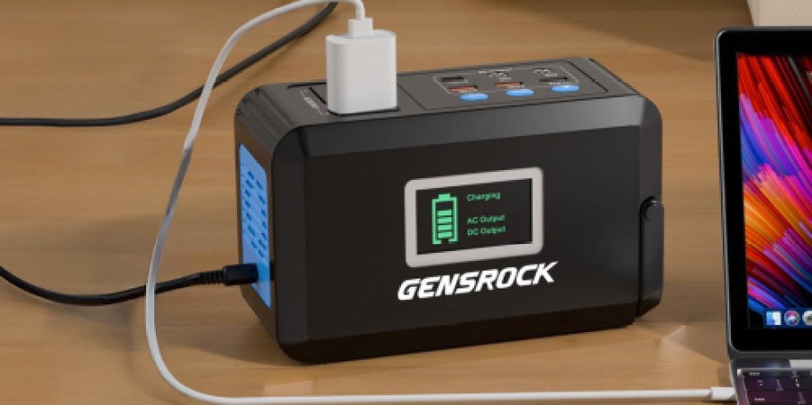 Portable Power Station Only $45 Shipped on Amazon (Reg. $90) | Handy for Power Outages!