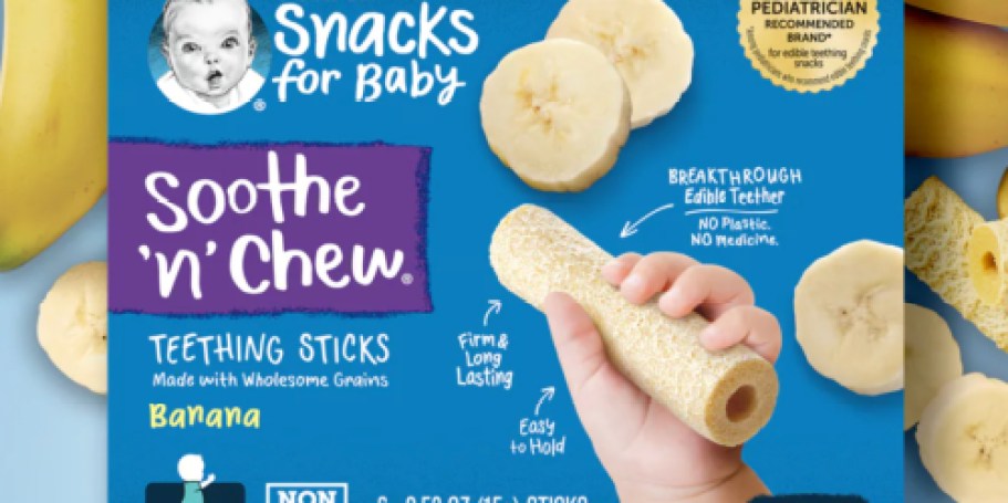 Gerber Recalls Teething Sticks Due to Choking Hazard