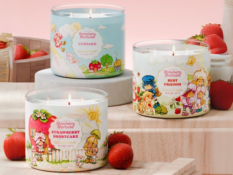 Strawberry Shortcake Goose Creek Candles Only $12.49 (Reg. $26) + More!