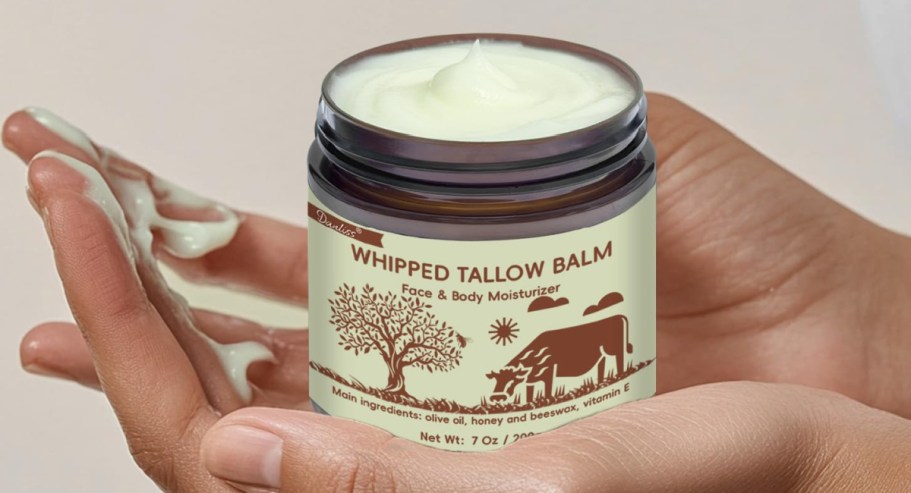 Beef Tallow 7oz Jar Just $13.49 Shipped on Amazon | Made w/ Avocado & Honey