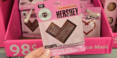 Hershey’s Face Masks Just 98¢ at Walmart (Last-Minute Teen Valentine’s Gift)