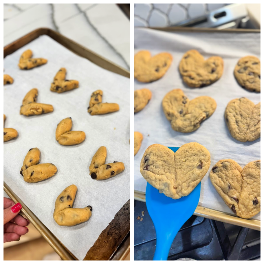 how to bake heart shaped cookies