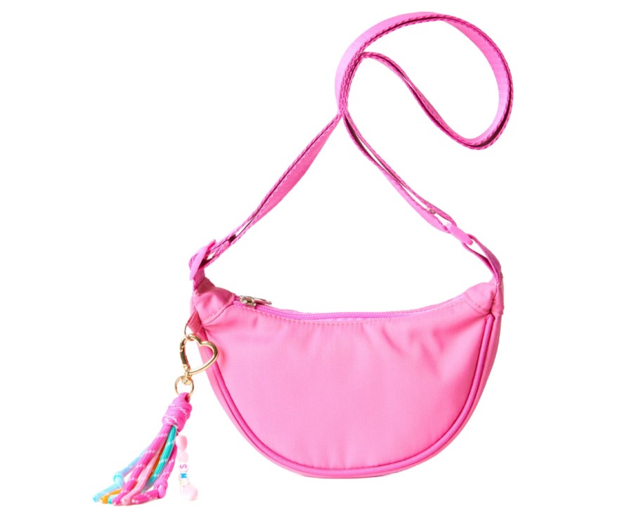 pink kids sling bag