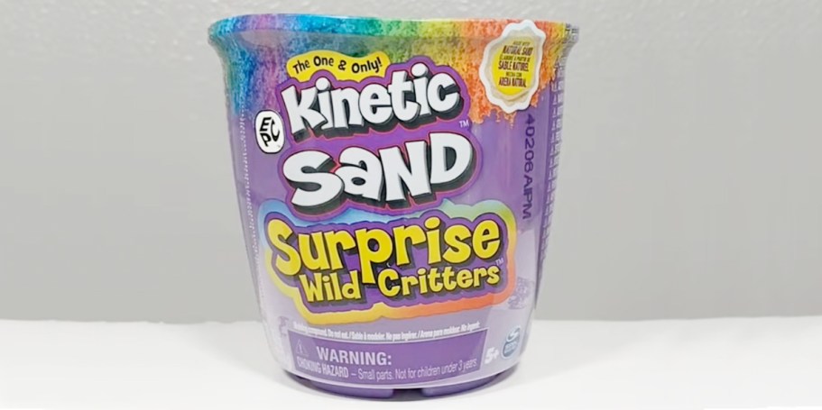 Kinetic Sand Surprise Wild Critters Play Set Only $4.97 on Walmart.online (Regularly $13)