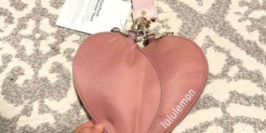 Heart-Shaped lululemon Wristlets Just $58 Shipped – Cute Gift Idea for Your Valentine!