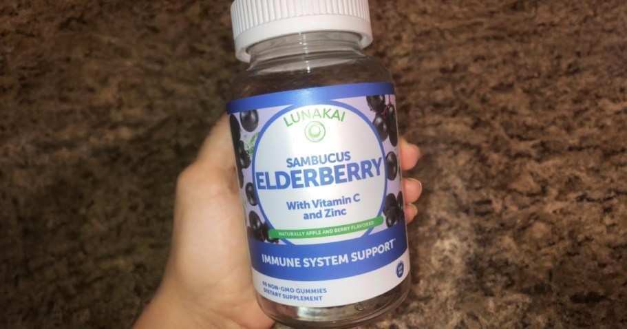 Lunakai Sambucus Elderberry Gummies 60-Count Only $12.96 Shipped on Amazon (Reg. $30)