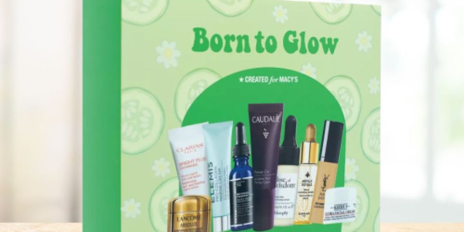 Born To Glow Skincare Set Only $42 Shipped on Macy’s.online ($139 Value!)