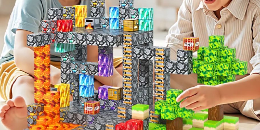 Magnetic Building Block 100-Piece Set Just $17.99 Shipped on Amazon (Reg. $70)